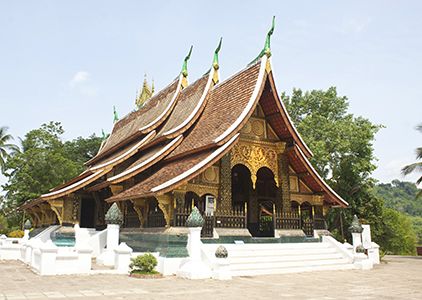 Tempel Wat Xiengthong in Luang Prabang