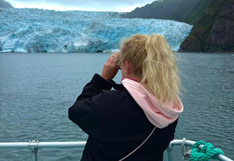 Geoplanerin Aline auf Entdeckungstour
