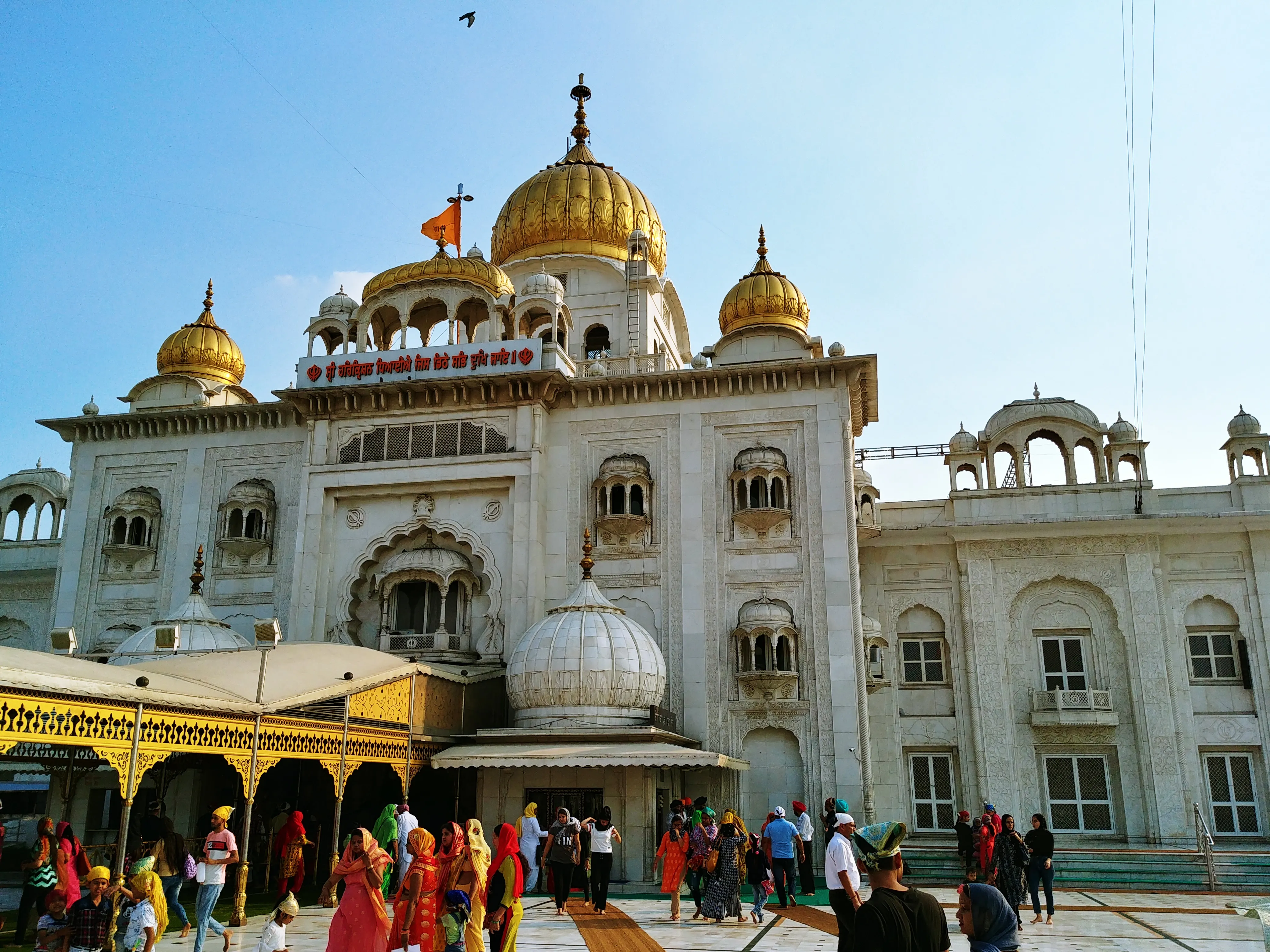 Der Sikhtempel – Gurudwara Bangla Sahib