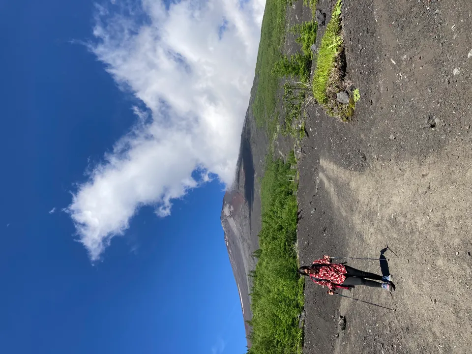 ...und wo es hoch geht, geht es auch wieder runter