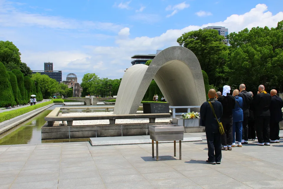 Hiroshima Victims Memorial Cenotaph