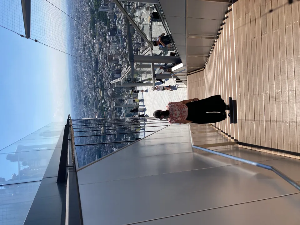 Schwindelerregende Höhen vom Shibuya Sky Tower