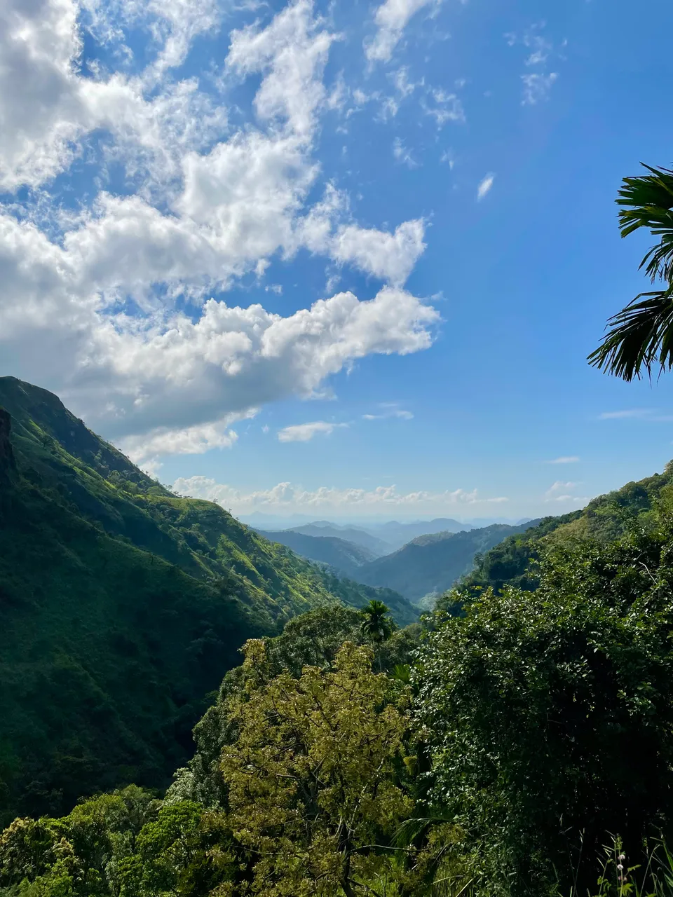 Ausblick in der Nähe von Ella