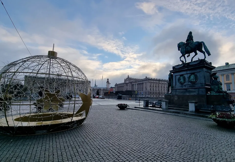 Blick von der Oper Richtung Reichstag