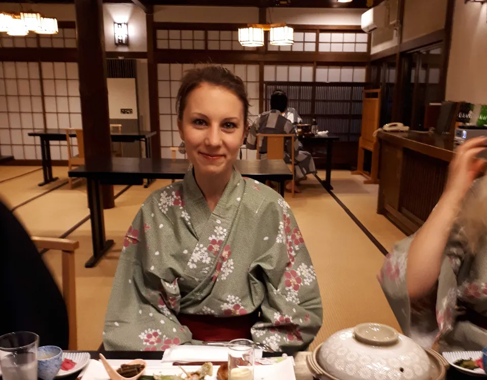 Katharina Lebschy in Japan