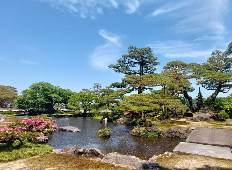 Kenrokuen Garten in Kanazawa