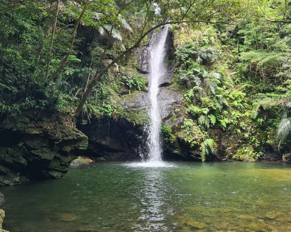 Wasserfall in Okinawa