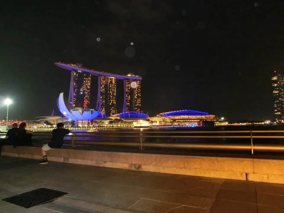 Marina Sands Bay, Lightshow