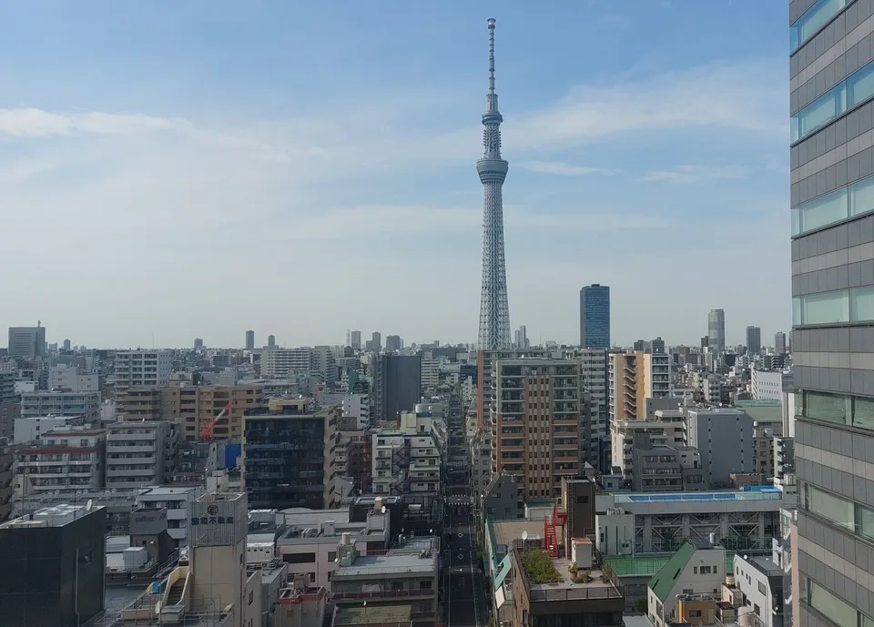 Skyline von Tokyo mit dem ikonischen Skytree