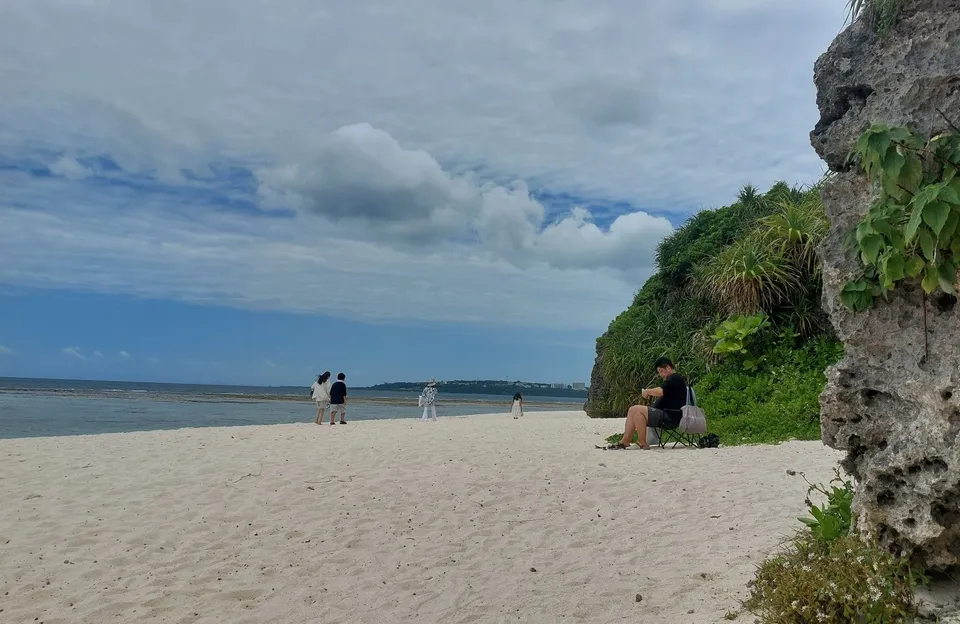 Strand auf Okinawa