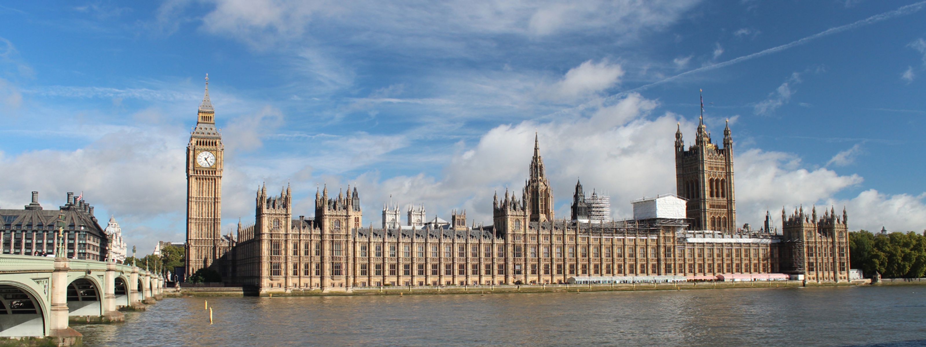 London Parlament mit Big Ben