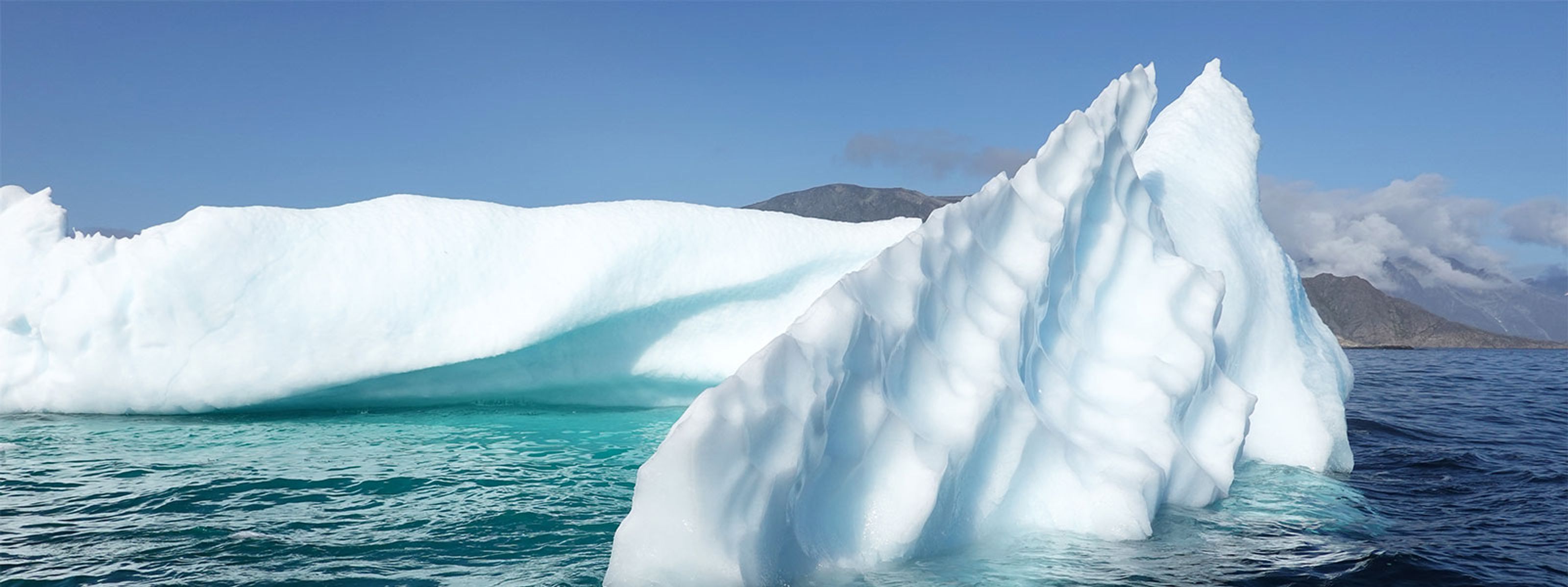 Eisberg in der Arktis