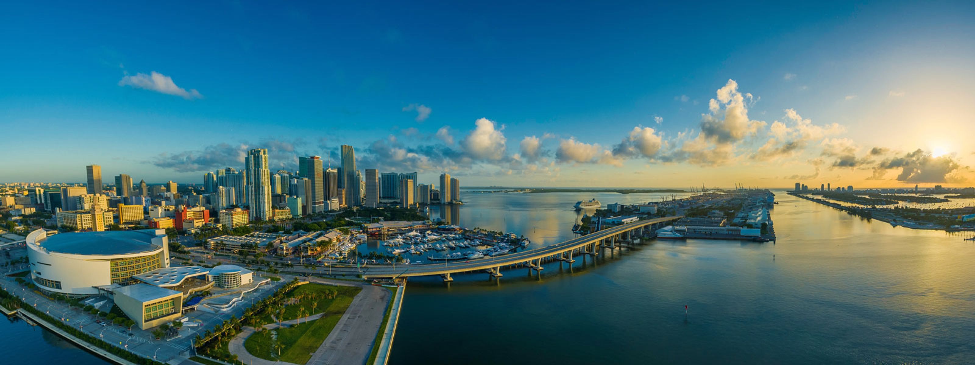 Panorama von Miami