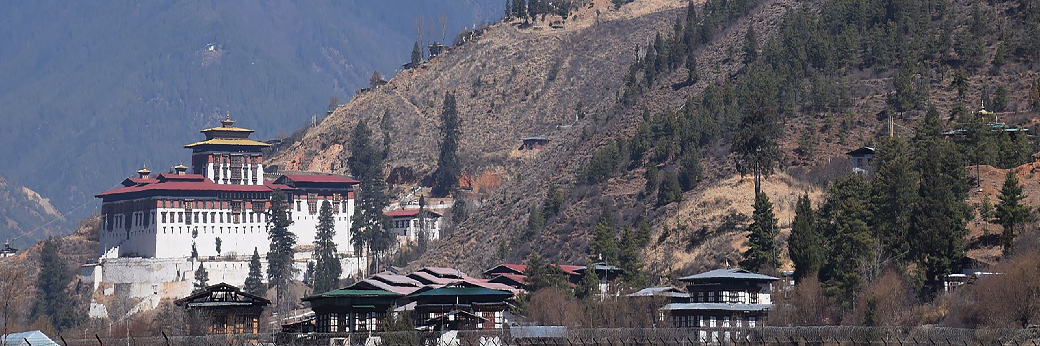 Wahrzeichen von Paro, Bhutan