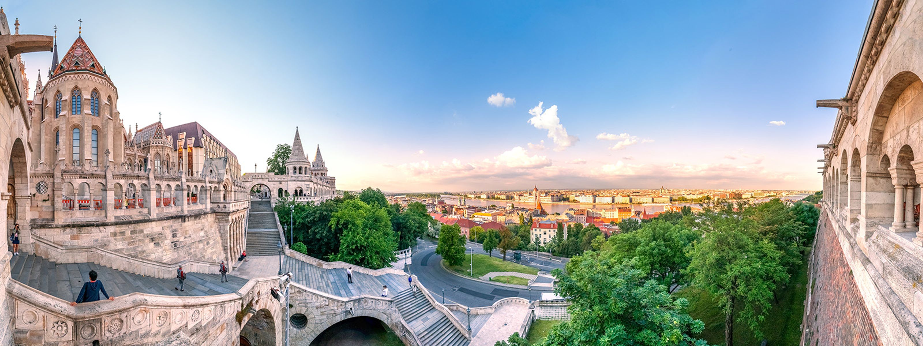 Blick auf Budapest
