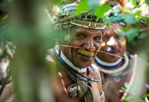 Angehöriger der Huli © Amanda-Cotton, Papua-Neuguinea Travel