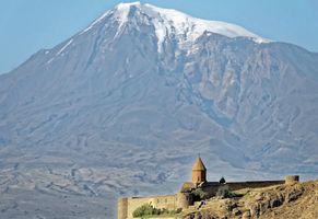 Kloster Chor Virap zwischen Artaschat & Ararat