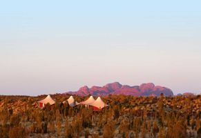 Zu Gast in der Nähe des legendären Uluru: Luxuszeltcamp Longitude 131°