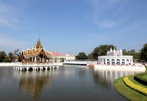Bang Pa-In Royal Palace in Ayutthaya, Thailand