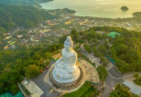 Big Buddha Wahrzeichen der Insel Phuket