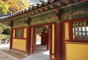 Der Bulguksa-Tempel, ein berühmtes Meisterwerk buddhistischer Kunst aus der Zeit des Silla-Königreiches
