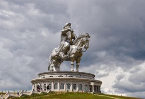 Dschingis-Khan-Denkmal, Mongolei Reise
