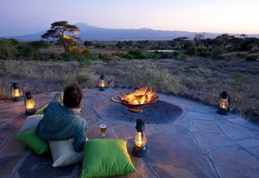 Abendstimmung © Elewana Tortilis Camp Amboseli