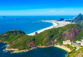Blick über Rio de Janeiro, Brasilien