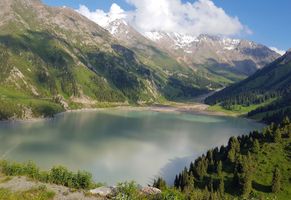 Almaty-See, Kasachstan