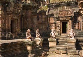 Banteay Srei Tempel, Kambodscha