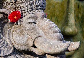 Ganesha Statue auf Bali