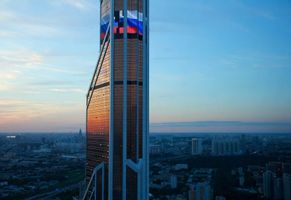 Mercury City Tower in Moskau