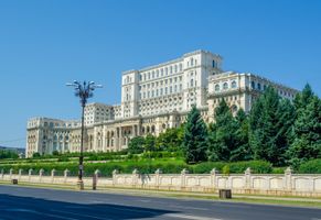 Rumänien Reise - Parlament, Bukarest