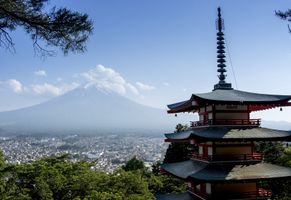 Tokyo und Mt Fuji
