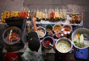 Garküche in Bangkok, Thailand