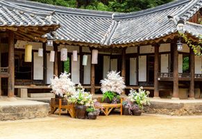Hanok - ein traditionelles koreanisches Haus