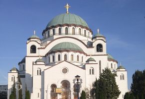 Die Kathedrale des Heiligen Sava - die größte orthodoxe Kirche Serbiens
