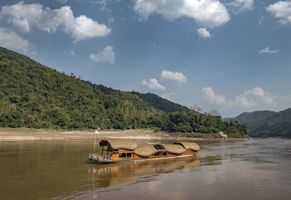 Die Gypsy auf dem Mekong unterwegs in Laos