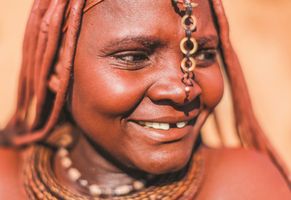 Himba Frau, Namibia Reise
