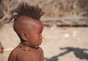 Himba Junge, Namibia Reise