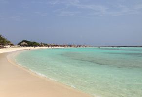 Traumstrand auf Aruba, ABC-Inseln
