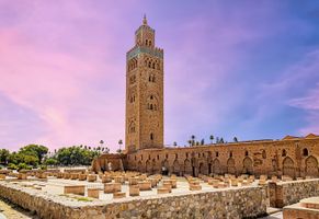 Koutoubia Moschee in Marrakesch