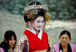 Traditionelle Geisha