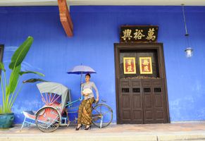 Blue Mansion George Town in Penang, Malaysia