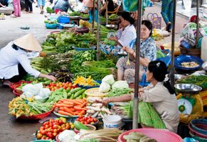 Marktszene, Vietnam