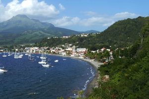 Bucht auf Martinique