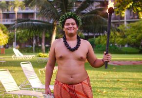 Indigener auf Maui