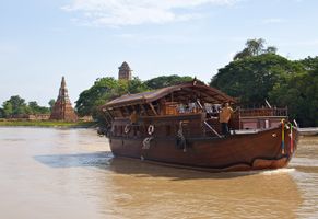 Mekhala auf dem Chao Phraya, Thailand Flusskreuzfahrt
