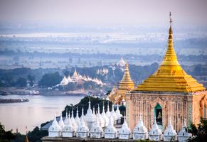 Pagoden in Mandalay
