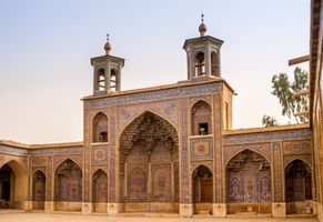 Nasir al-Mulk Moschee in Shiraz, Iran Reise